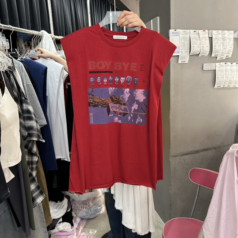 MOMAZU韓國直郵㊣東大門實拍女裝新品時尚熱賣人氣吊帶背心MOMAZU吊帶/背心圖色3