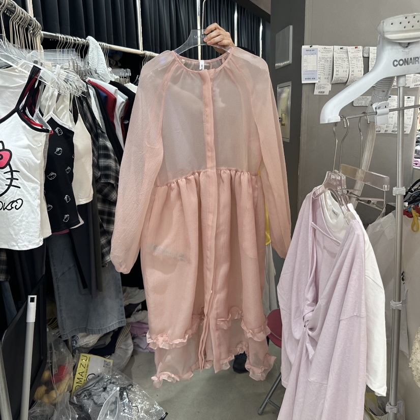 MOMAZU韓國㊣直郵東大門代購女裝新品人氣休閑25春夏連衣裙MOMAZU連衣裙圖色2