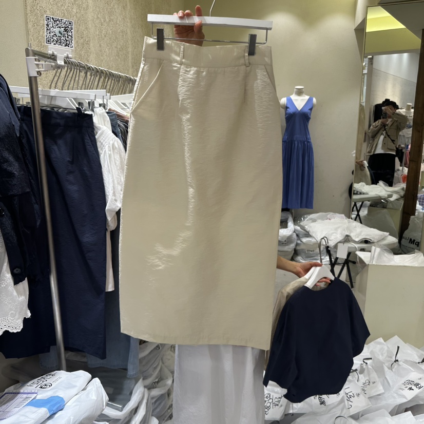 REFLAT韓國㊣直郵東大門代購女裝新品推薦休閑時尚25春夏長裙REFLAT長裙圖色2