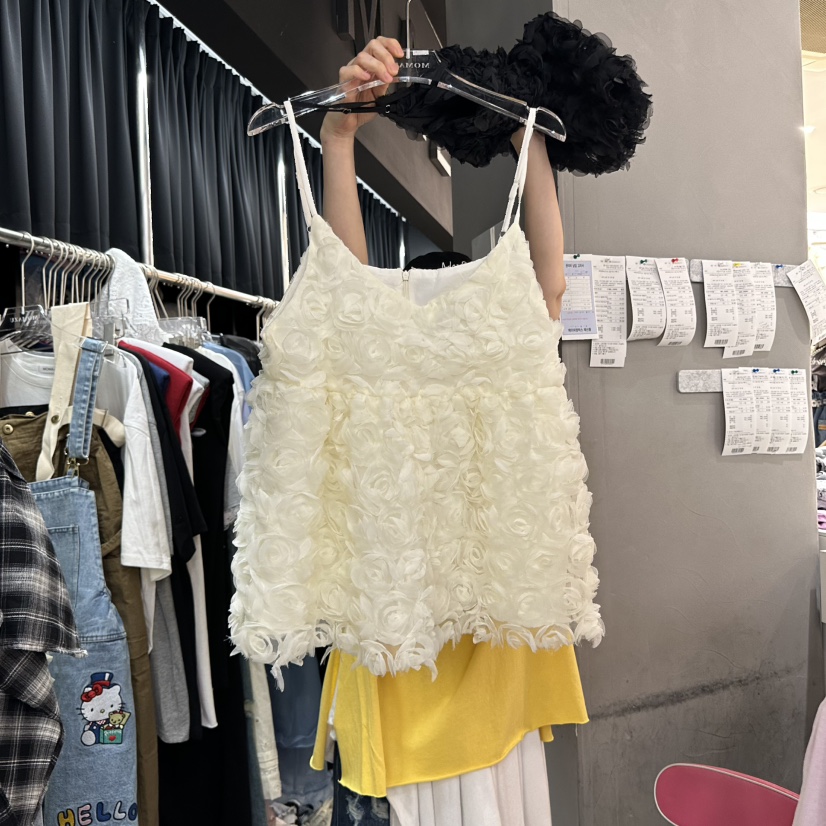 MOMAZU直郵韓國代購㊣女裝新品時尚熱賣25春夏推薦吊帶背心MOMAZU吊帶/背心圖色1