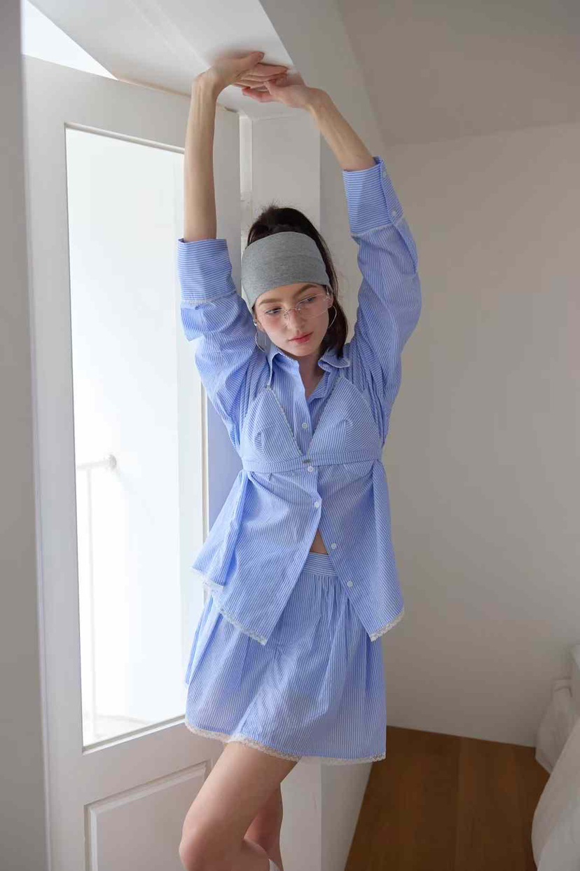 FOUNDATION直郵韓國代購㊣女裝新品人氣25春夏休閑時尚裙褲FOUNDATION裙褲