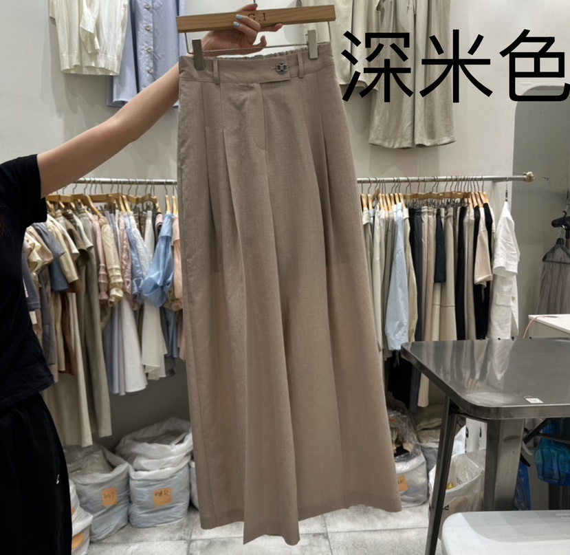 G.I-L直郵韓國代購㊣女裝新款人氣時尚休閑推薦25春夏休閑褲G.I-L休閑褲圖色3