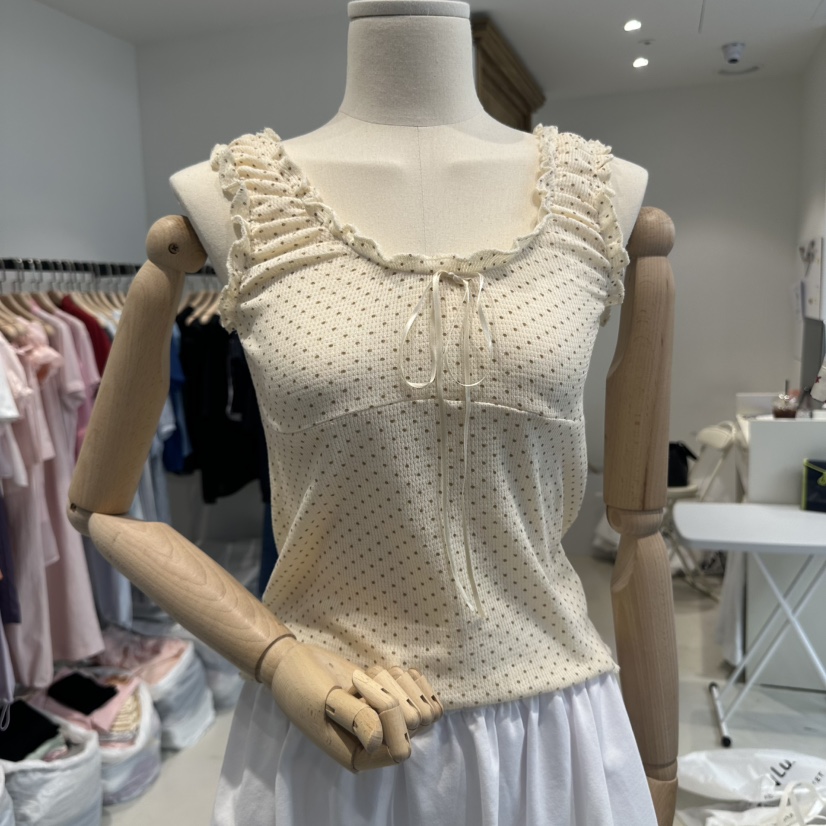 BREAD韓國㊣直郵東大門代購女裝新款人氣推薦25春夏吊帶背心BREAD吊帶/背心