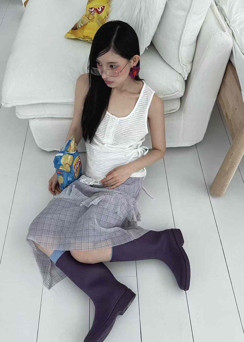 FOUNDATION直郵韓國代購㊣女裝新品時尚推薦休閑套裝兩件套FOUNDATION套裝