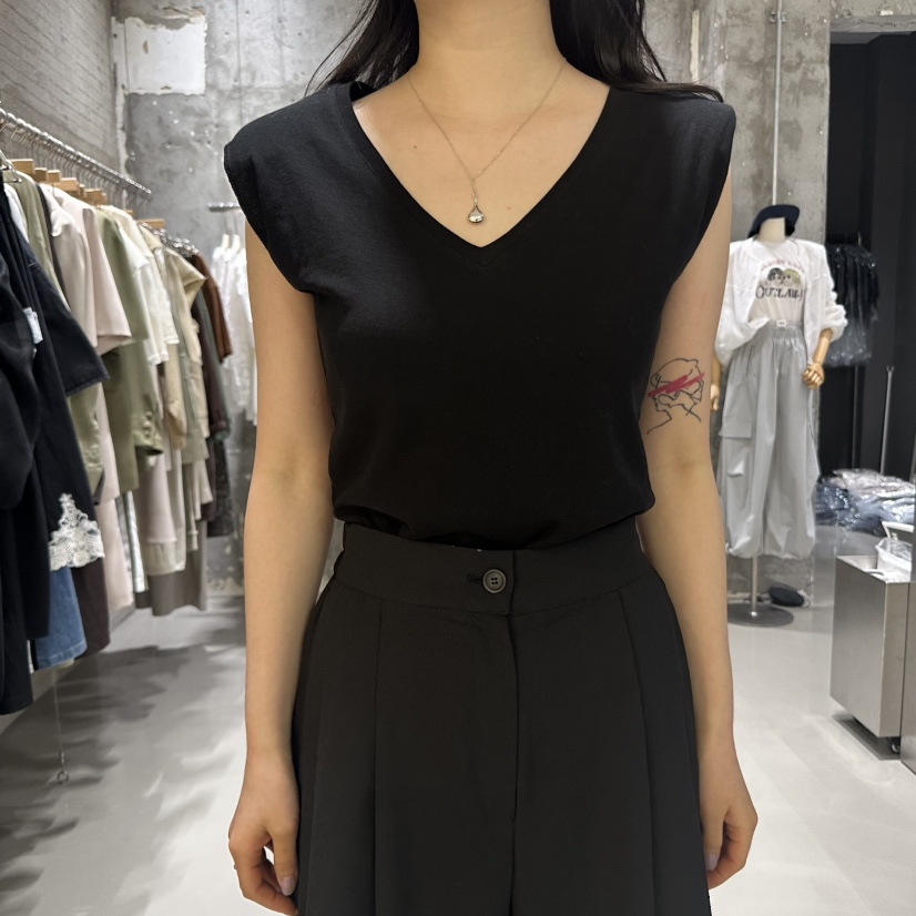 JUNI直郵韓國代購㊣女裝新品25春夏推薦人氣時尚休閑吊帶背心my juni吊帶/背心圖色2