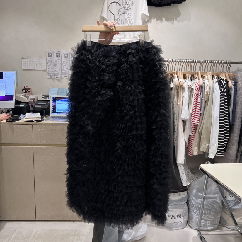 SALONDEMAG直郵韓國代購㊣女裝新品推薦25春夏半身裙中短裙SALONDEMAG半身裙/中短裙圖色3