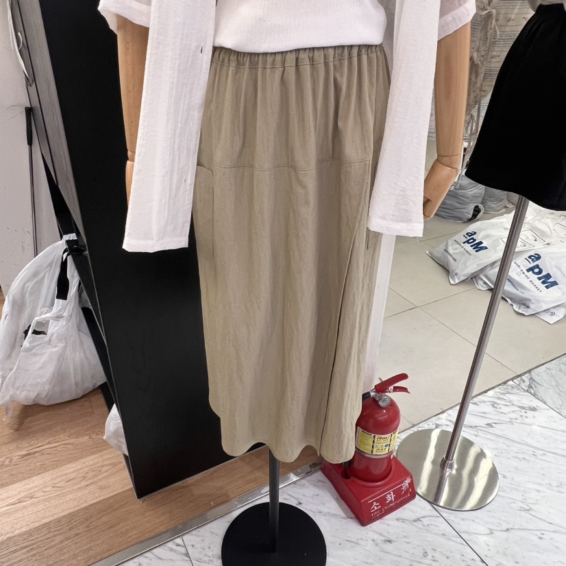 SPAGHETTI韓國直郵㊣東大門實拍女裝新品休閑推薦人氣25春夏裙褲spaghetti裙褲圖色2