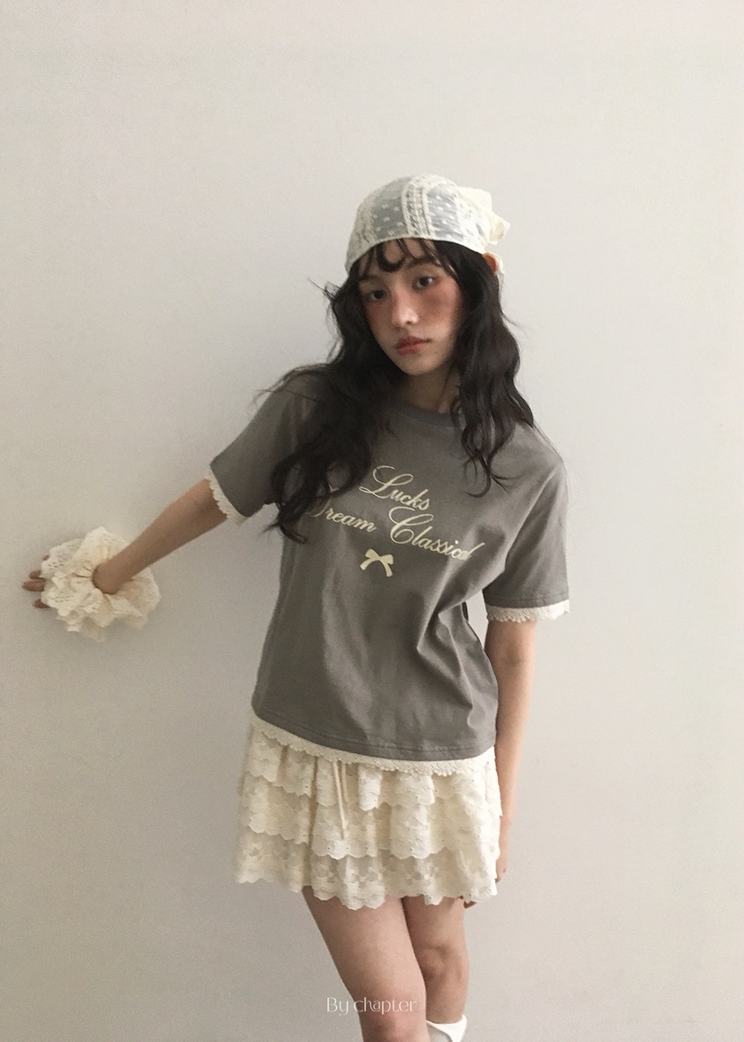 BY CHAPTER東大門實拍女士新款真品休閑推薦熱賣時尚25春夏T恤ChapterT恤