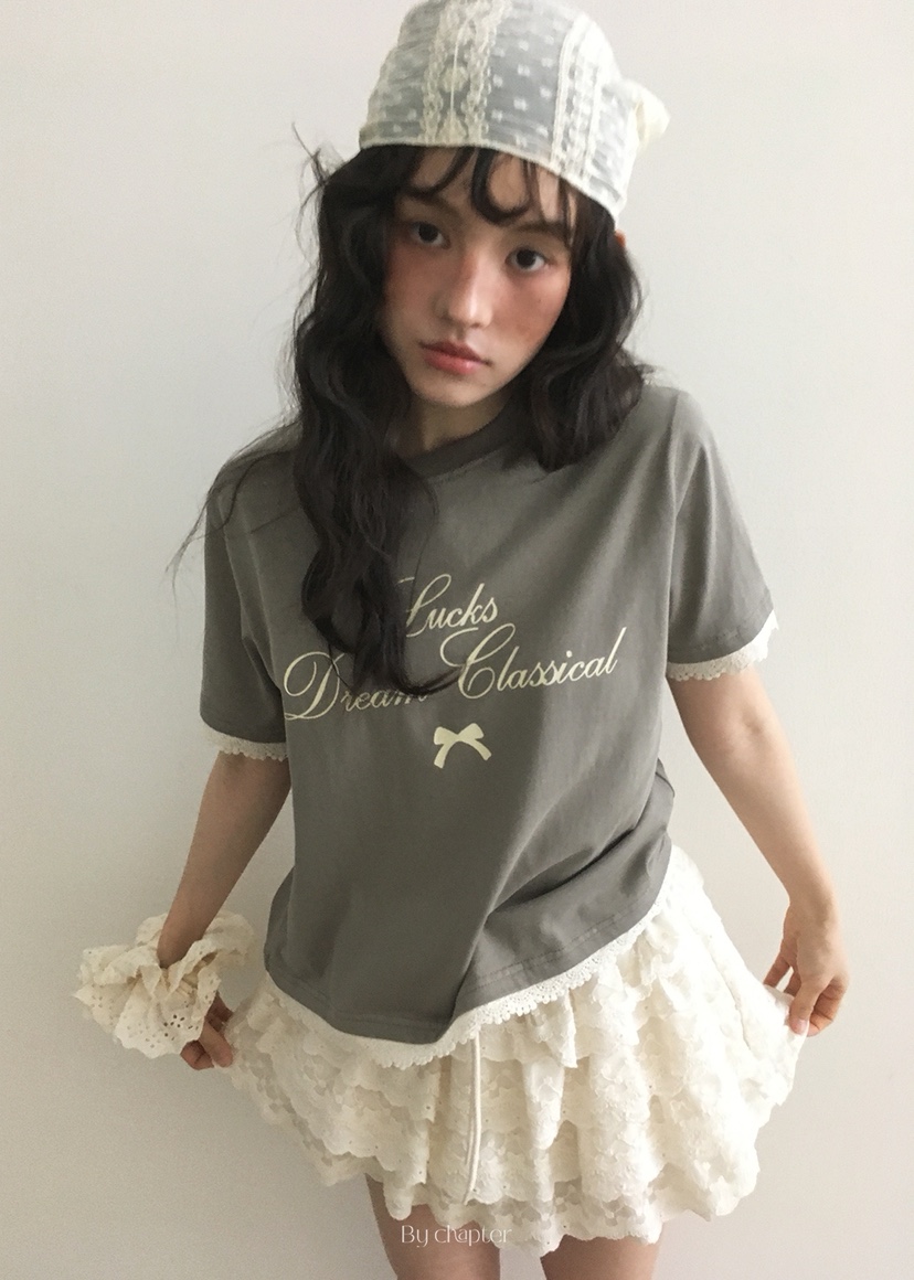 BY CHAPTER東大門實拍女士新款真品休閑推薦熱賣時尚25春夏T恤ChapterT恤
