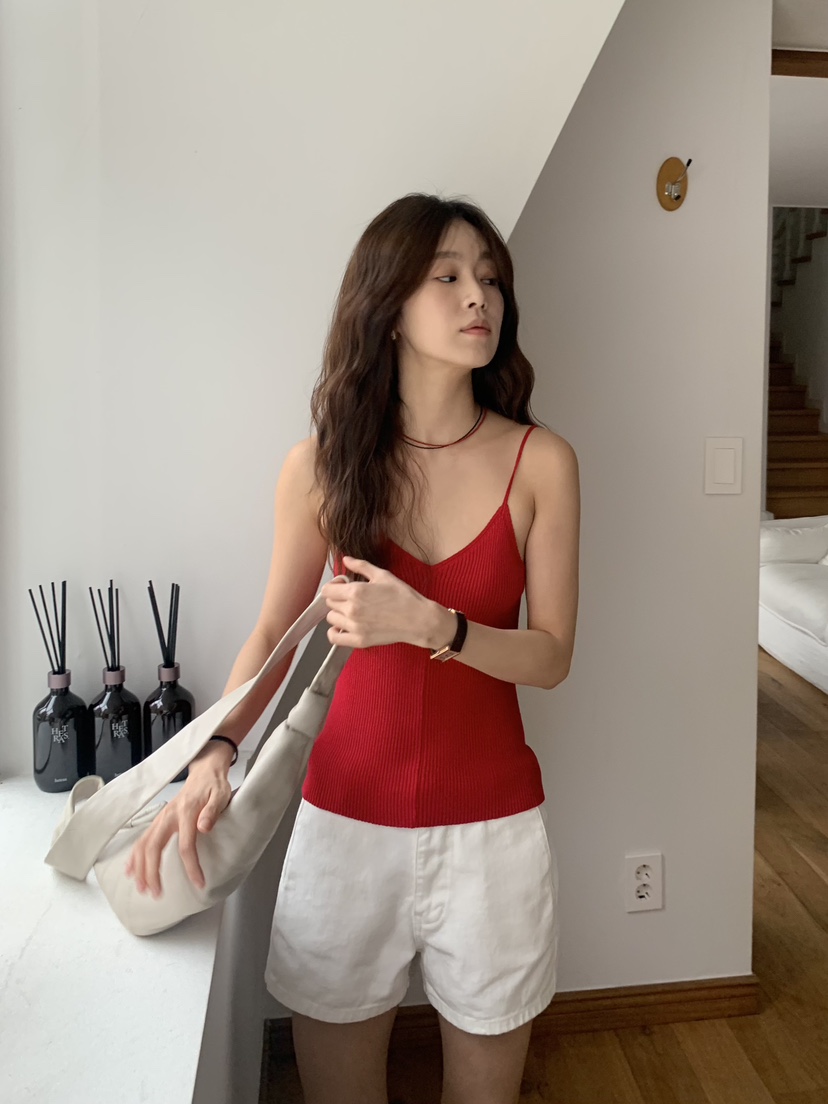 BAKING POWDER東大門實拍女士新品熱賣人氣25春夏吊帶背心BAKING POWDER吊帶/背心