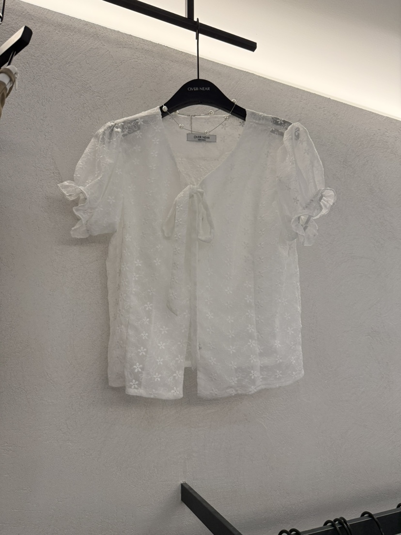 OVER NEAP韓國代購女裝新品人氣熱賣休閑真品推薦襯衫蕾絲衫OVER NEAR襯衫/蕾絲衫圖色2