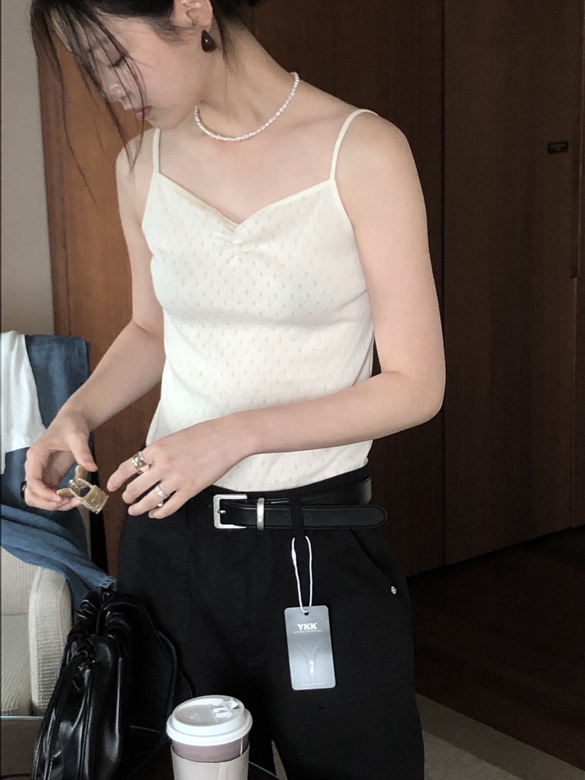 LE BUTTER東大門實拍女裝新品時尚推薦真品25春夏吊帶背心LE BUTTER吊帶/背心圖色2
