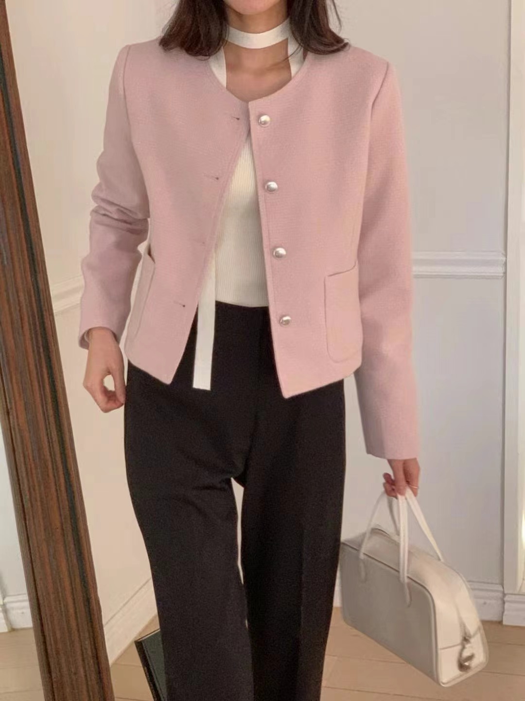 SUNDAY東大門直郵女裝新品職業推薦時尚真品25春夏熱賣夾克SUNDAY夾克圖色2