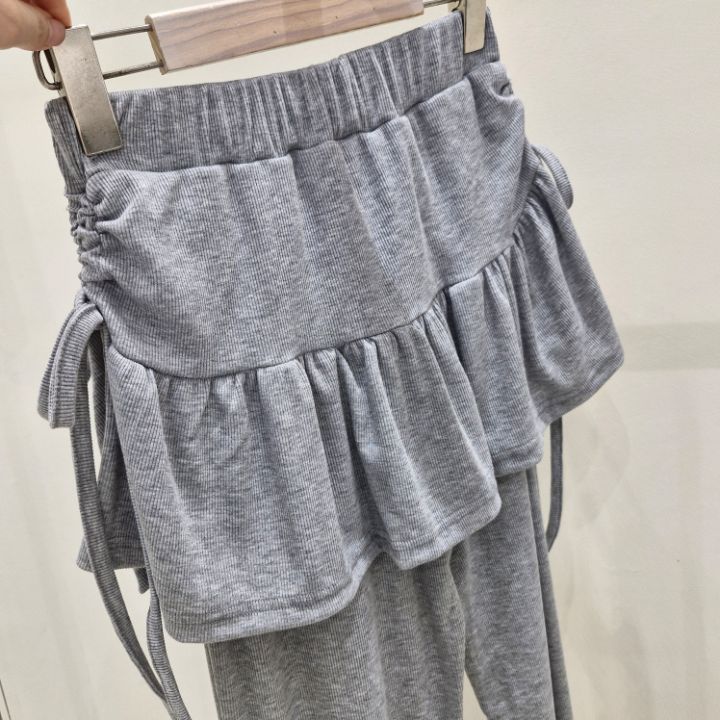 IF U-이퓨-T東大門實拍女裝新品時尚人氣休閑熱賣25春夏裙褲IF U裙褲