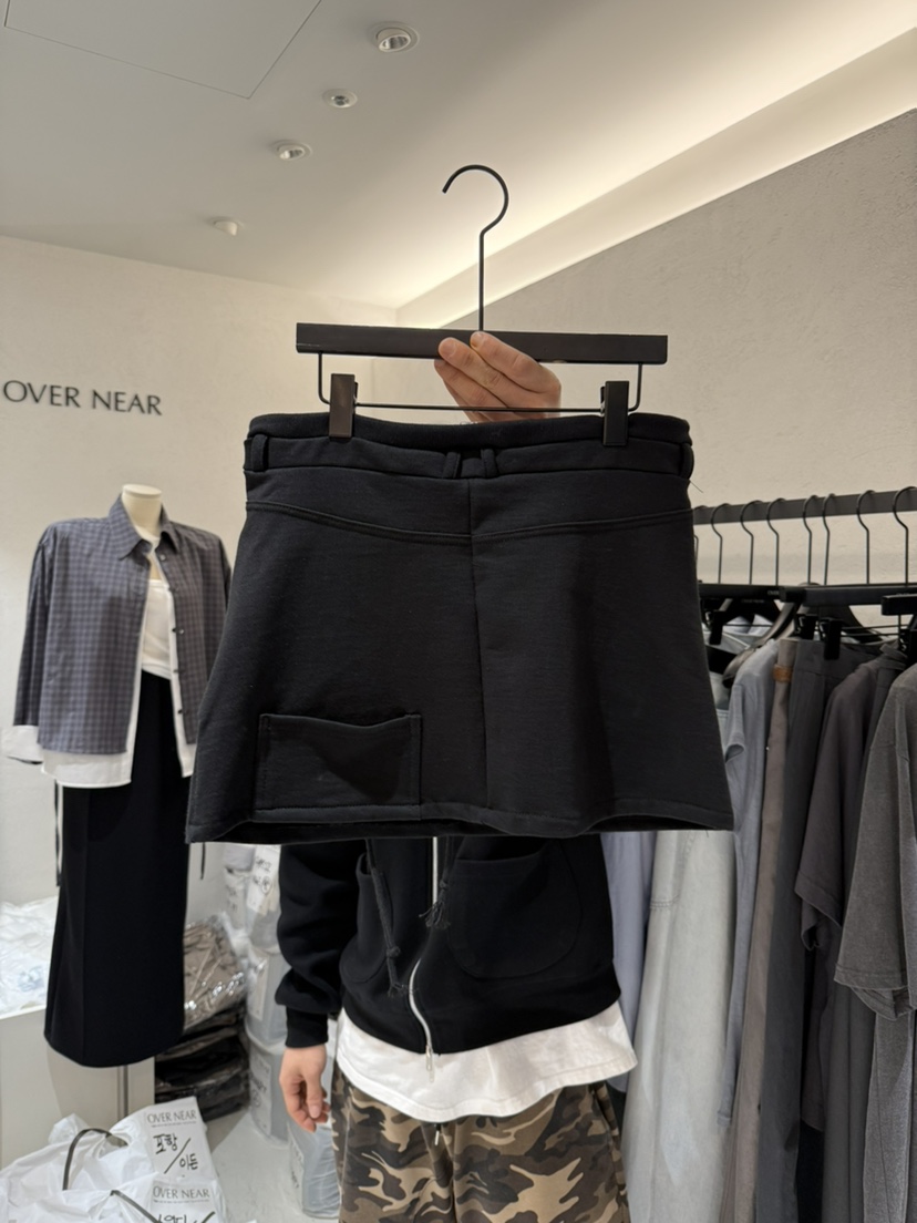 OVER NEAP東大門實拍女士新品真品職業25春夏推薦休閑短裙OVER NEAR短裙