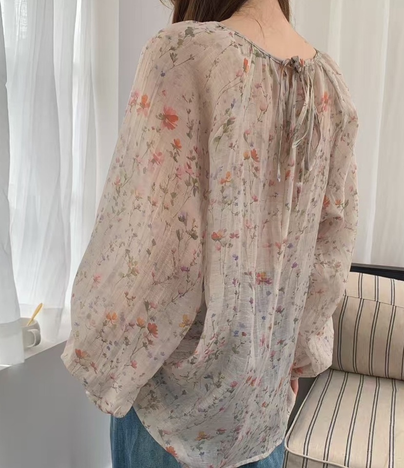 OLA東大門代購女裝新款職業25春夏熱賣真品時尚休閑襯衫蕾絲衫mellor/OLA襯衫/蕾絲衫