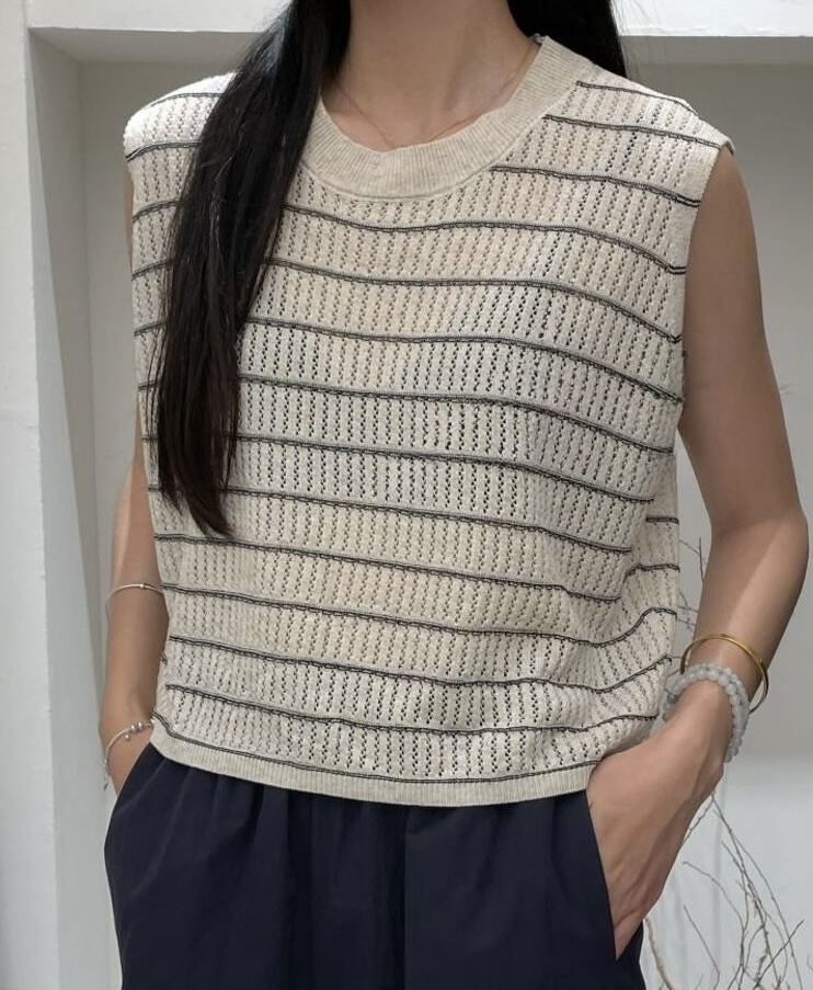 OLA東大門實拍女裝新款真品推薦熱賣人氣休閑25春夏職業針織衫mellor/OLA針織衫