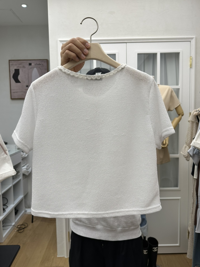 RE:FRESH-L東大門直郵女士新品25春夏真品時尚職業休閑T恤RE:FRESHT恤