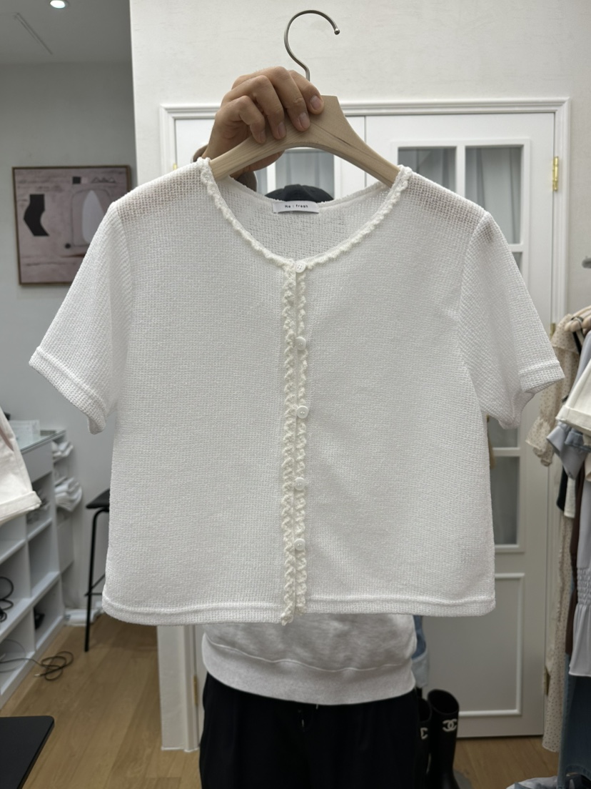 RE:FRESH-L東大門直郵女士新品25春夏真品時尚職業休閑T恤RE:FRESHT恤圖色3