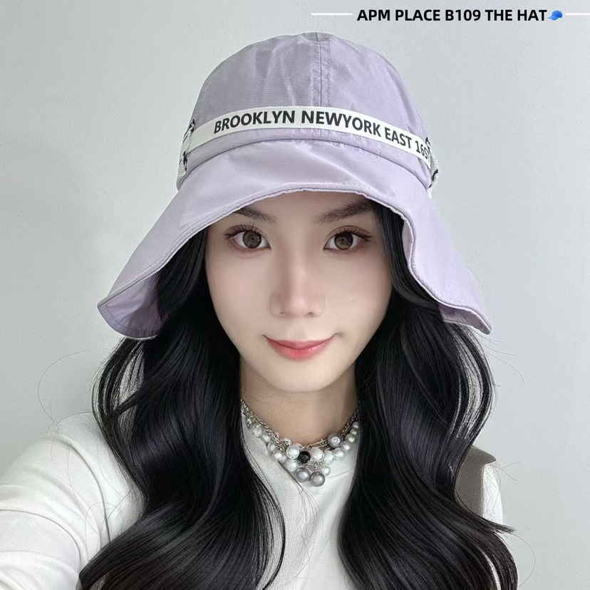 THE HAT-P韓國代購女裝新款休閑真品推薦25春夏帽子漁夫帽THE HAT帽子