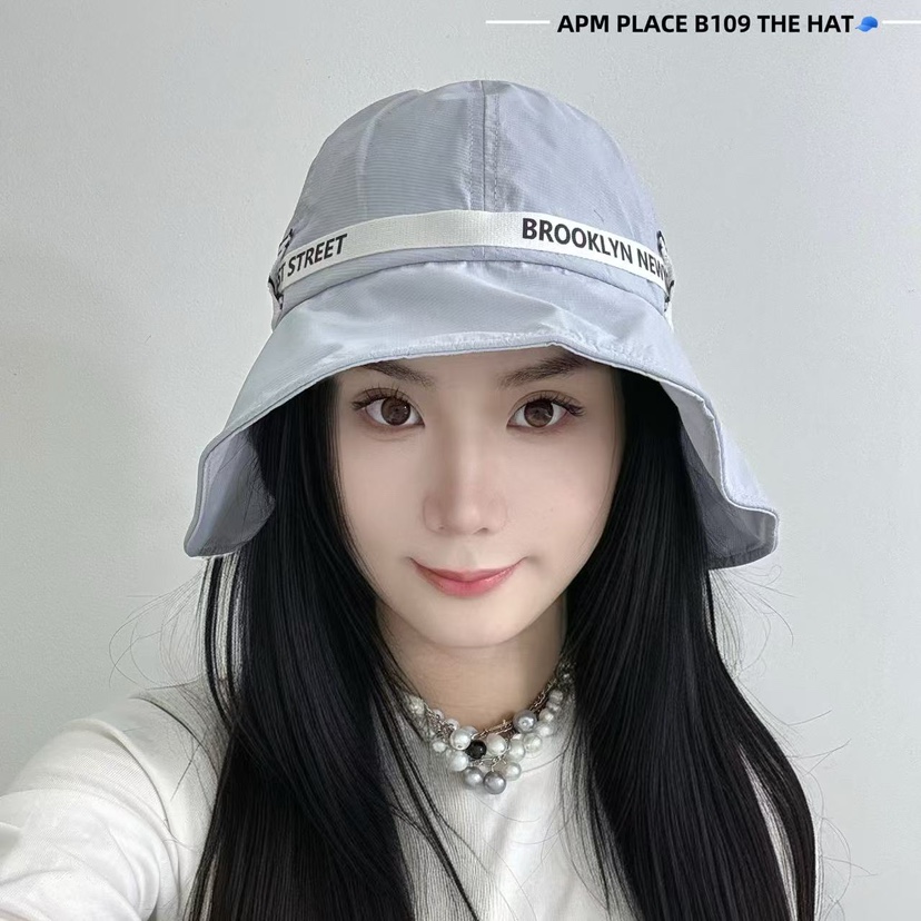 THE HAT-P韓國代購女裝新款休閑真品推薦25春夏帽子漁夫帽THE HAT帽子圖色2
