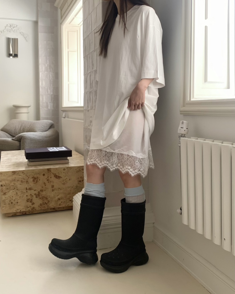 PEBBLE直郵韓國代購㊣女裝新品休閑25春夏人氣時尚熱賣推薦T恤PEBBLE/LAYERT恤