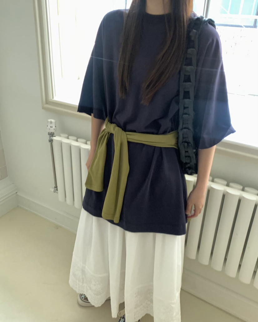 PEBBLE直郵韓國代購㊣女裝新品休閑25春夏人氣時尚熱賣推薦T恤PEBBLE/LAYERT恤