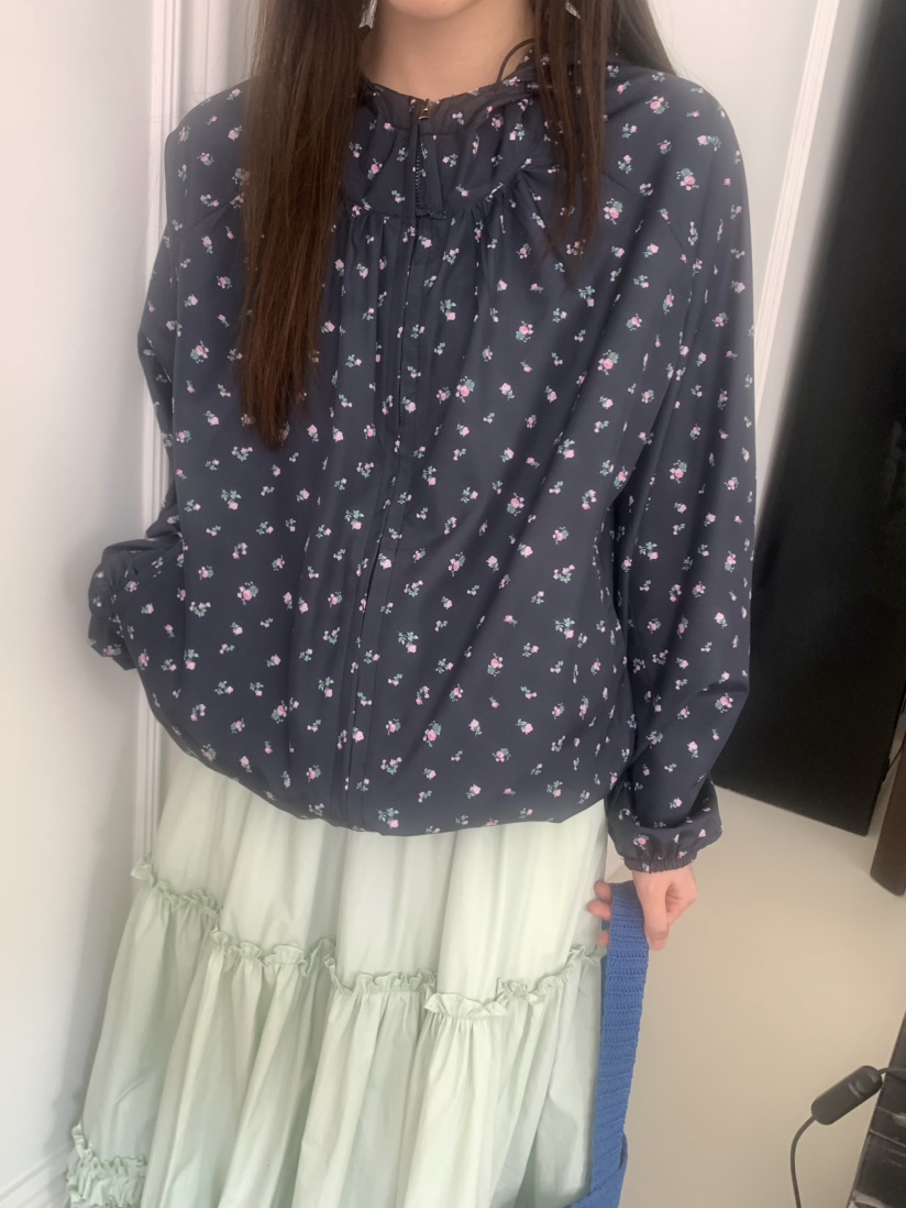 PEBBLE韓國直郵㊣東大門實拍女裝新款推薦休閑25春夏時尚夾克PEBBLE/LAYER夾克