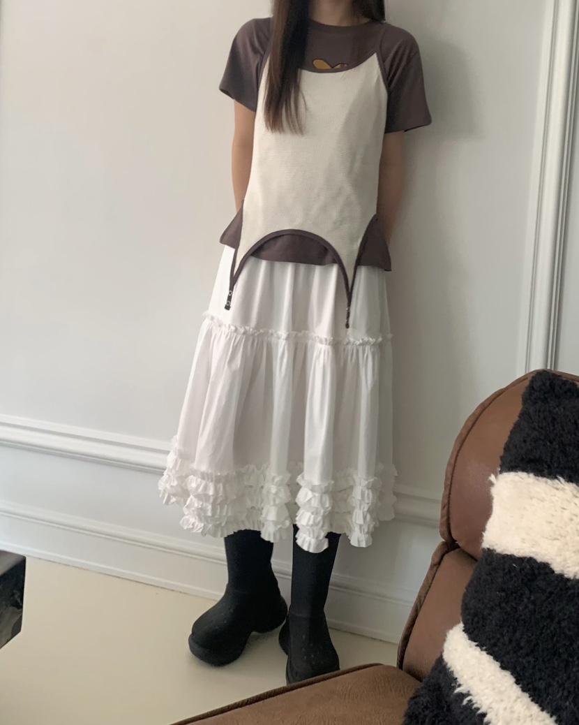 PEBBLE韓國㊣直郵東大門代購女裝新款推薦吊帶背心兩種穿法PEBBLE/LAYER吊帶/背心