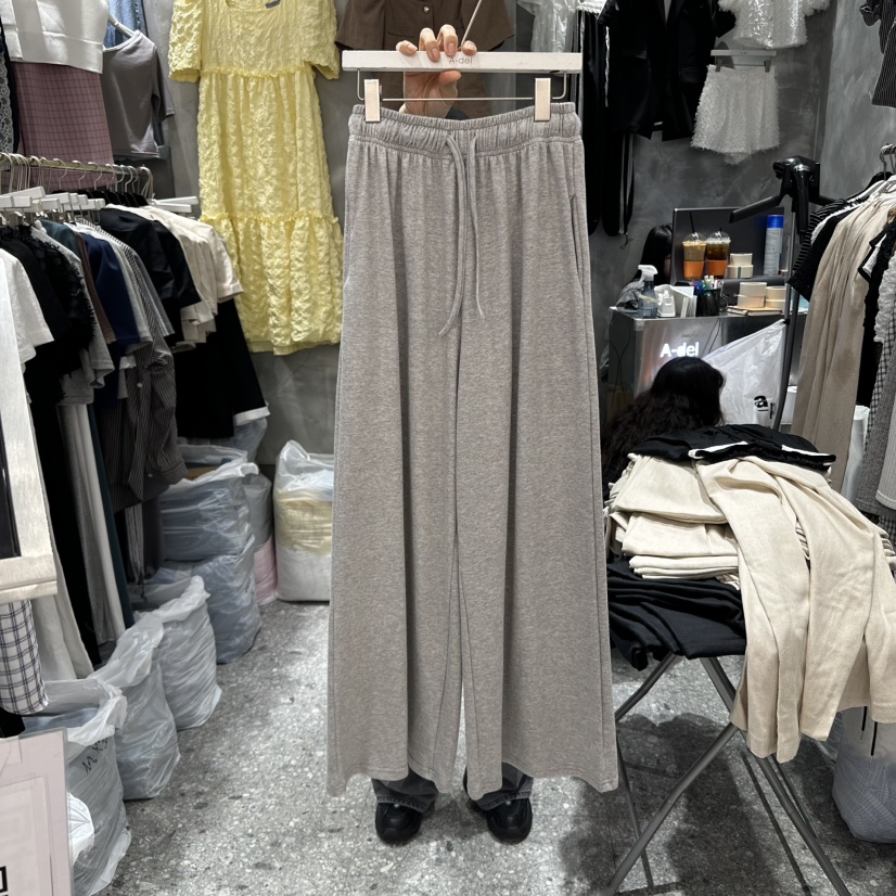 A-DEL直郵韓國代購㊣女裝新款熱賣時尚推薦25春夏人氣休閑褲A-DEL休閑褲圖色2