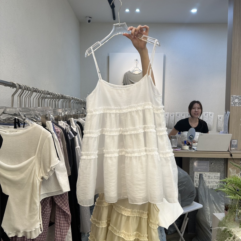 PLOVER韓國直郵㊣東大門實拍女裝新款人氣時尚熱賣25春夏連衣裙PLO_VER連衣裙圖色2