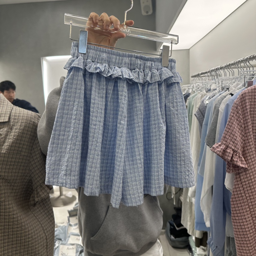 ANDE韓國直郵㊣女裝新品推薦時尚25春夏休閑人氣熱賣短褲ANDE短褲