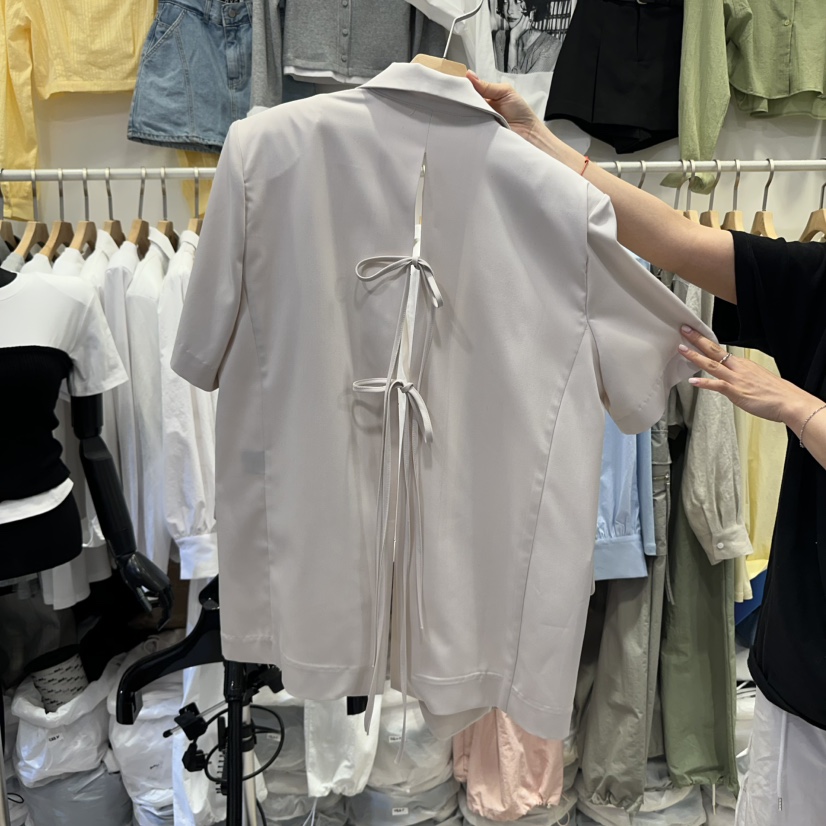 Q C韓國㊣直郵東大門代購女裝新品推薦時尚休閑熱賣25春夏夾克Republlc of qc夾克