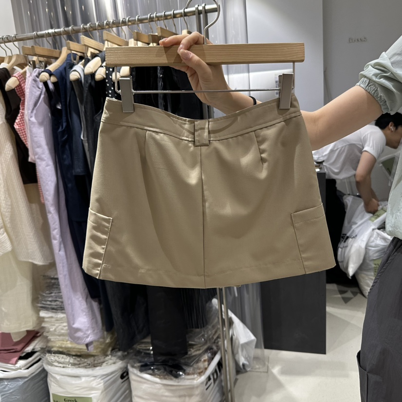 GREEK直郵韓國代購㊣女裝新品推薦休閑人氣熱賣時尚25春夏短裙GREEK短裙