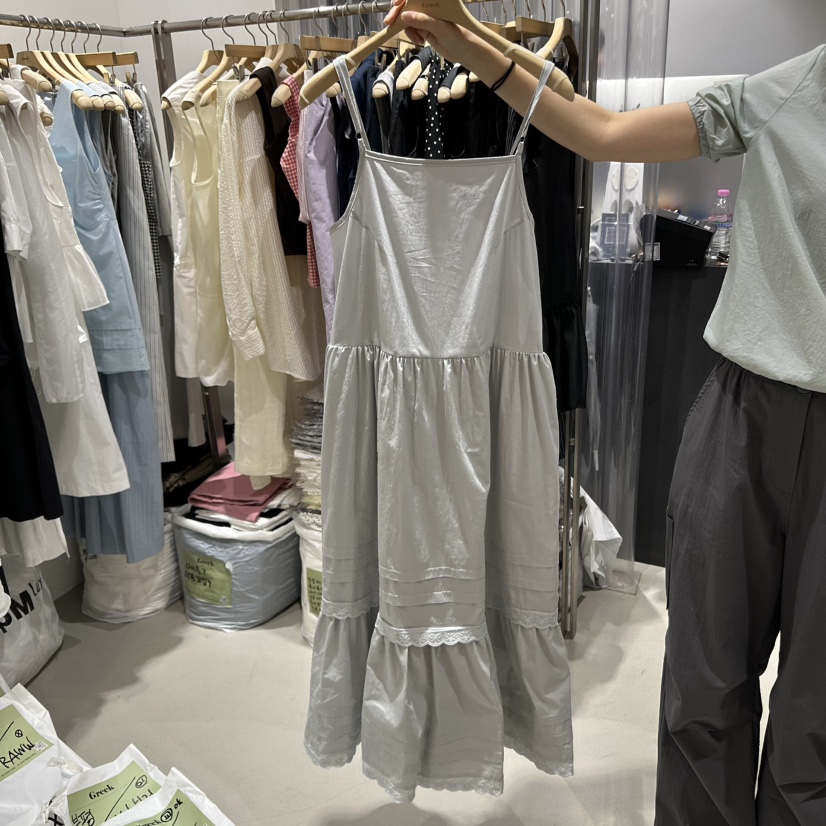 GREEK直郵韓國代購㊣女裝新款熱賣25春夏休閑時尚推薦連衣裙GREEK連衣裙圖色2