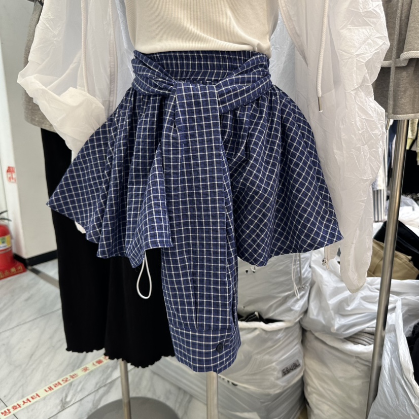 MAGOT韓國㊣直郵東大門代購女裝新款推薦熱賣休閑25春夏短裙IIIΛGOT/MAGOT短裙圖色3