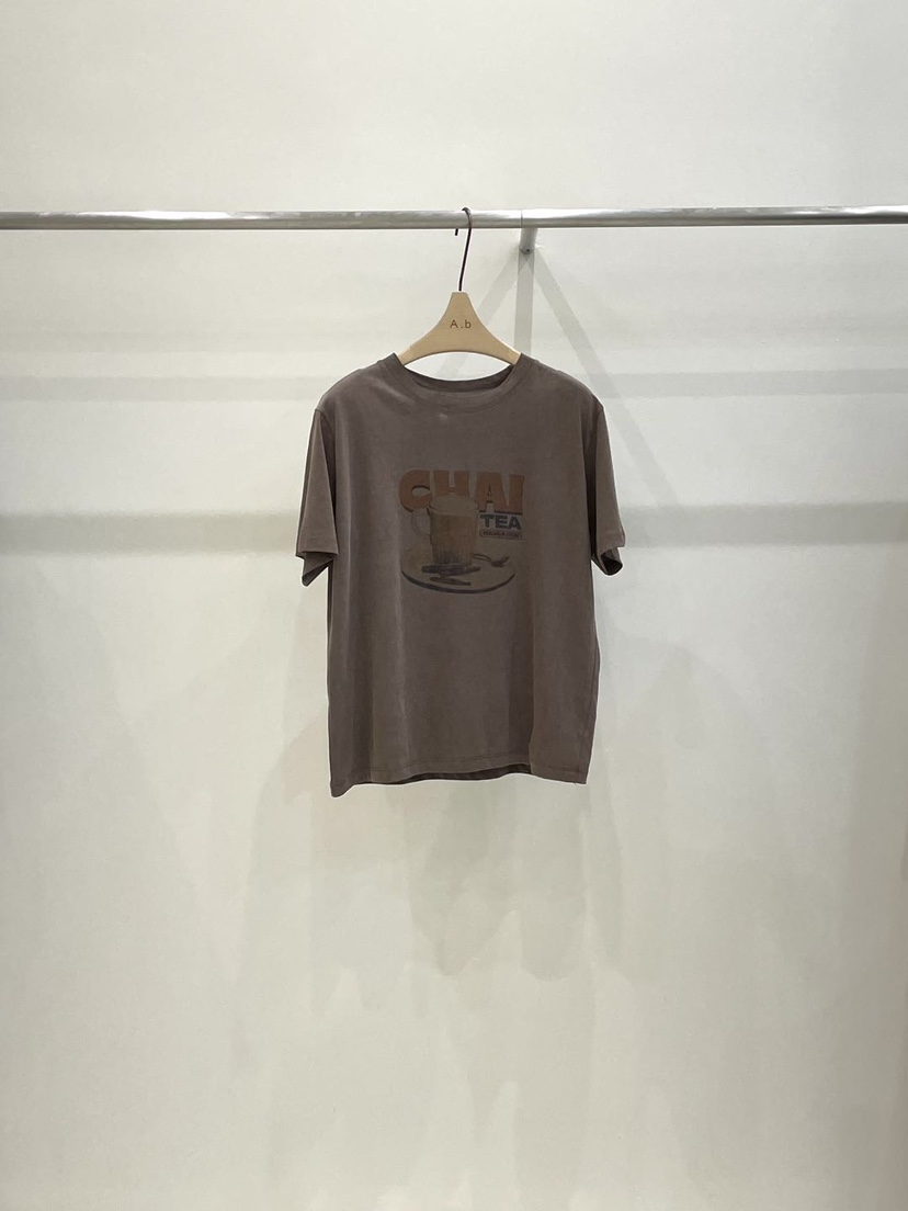 AUTUMN BEIGE-Q直郵韓國代購㊣女裝新品熱賣時尚推薦人氣T恤A.b/AUTUMN BEIGET恤圖色3