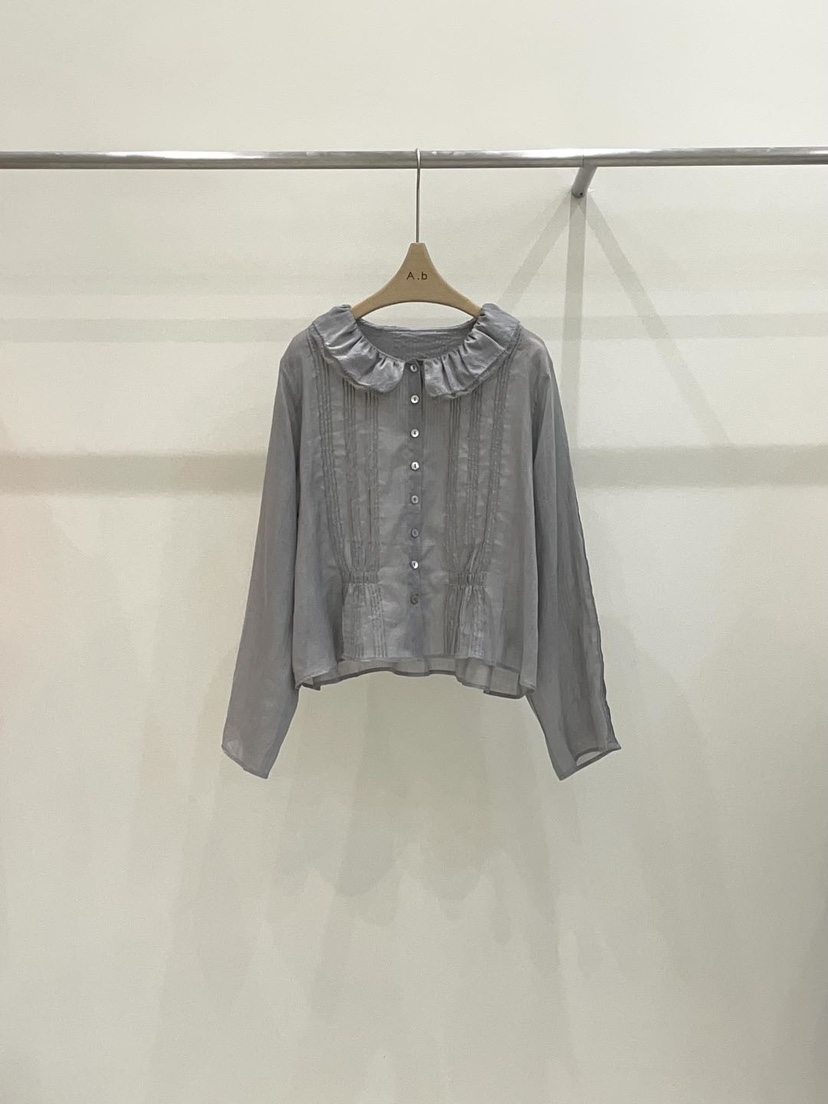 AUTUMN BEIGE-Q韓國直郵㊣女裝新款時尚25春夏襯衫蕾絲衫A.b/AUTUMN BEIGE襯衫/蕾絲衫圖色2