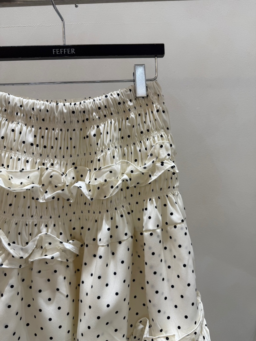 FEFFER直郵韓國代購㊣女裝新品人氣時尚推薦25春夏休閑短裙FEFFER短裙