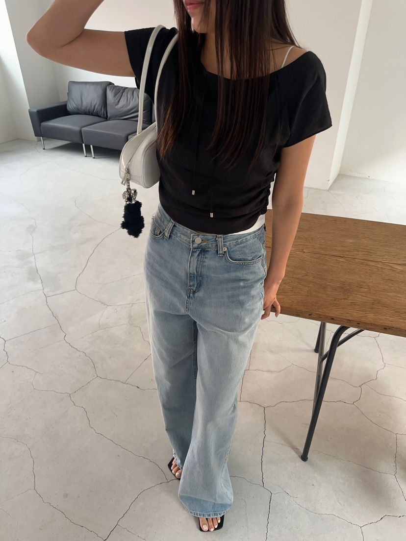 ACME韓國直郵㊣東大門實拍女裝新品推薦休閑人氣襯衫蕾絲衫ACME襯衫/蕾絲衫