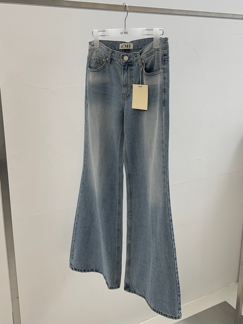 ACME直郵韓國代購㊣女裝新品25春夏熱賣推薦人氣休閑牛仔褲ACME牛仔褲圖色1
