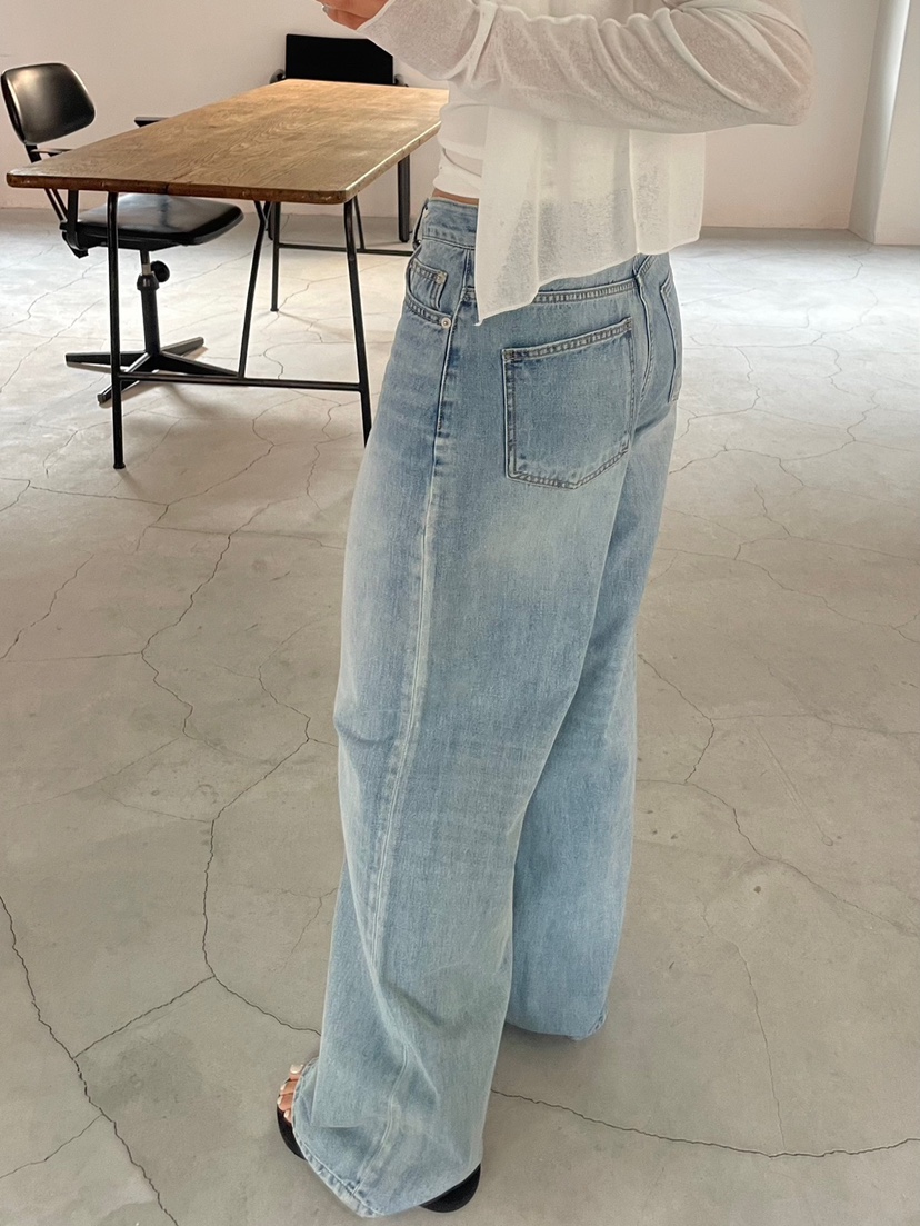 ACME韓國㊣直郵東大門代購女裝新品25春夏熱賣推薦人氣牛仔褲ACME牛仔褲