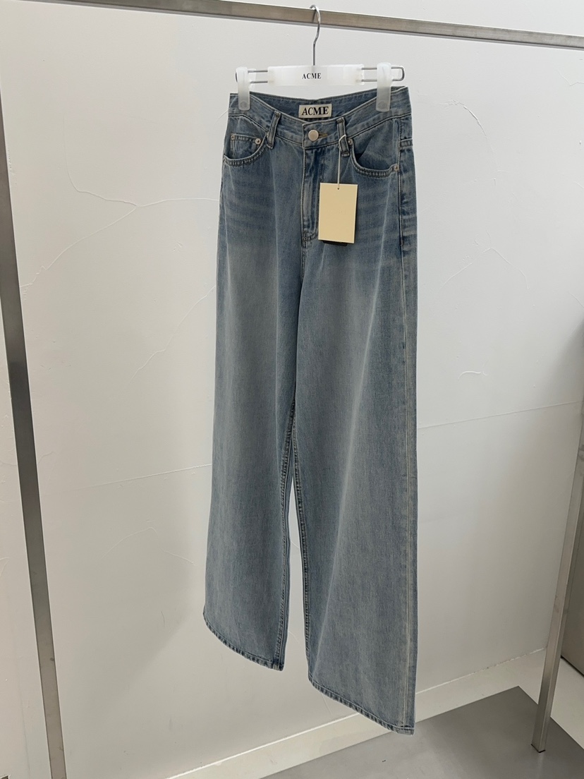ACME韓國㊣直郵東大門代購女裝新品25春夏熱賣推薦人氣牛仔褲ACME牛仔褲