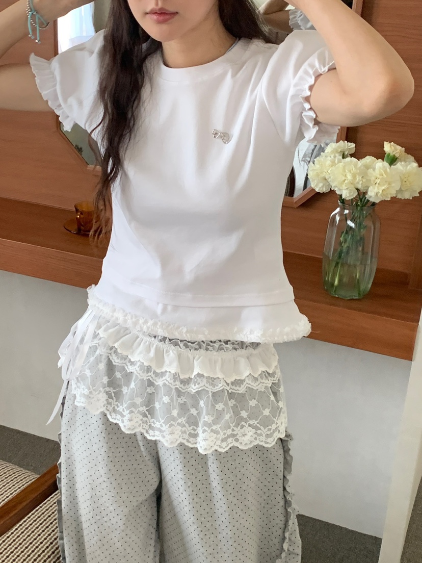 MORE THAN-P東大門直郵女士新款人氣真品25春夏推薦T恤絨MORE THANT恤