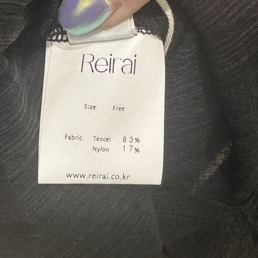 REIRAI東大門實拍女士新款時尚休閑熱賣職業人氣襯衫蕾絲衫Reirai襯衫/蕾絲衫