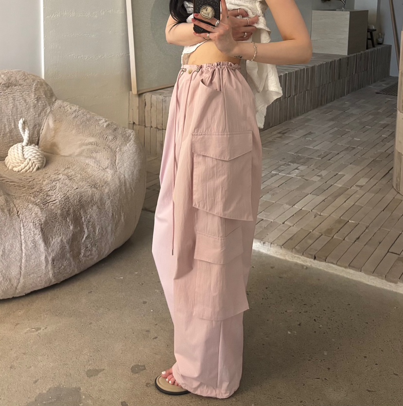AMUSE SEOUL東大門代購女士新品熱賣人氣休閑時尚25春夏休閑褲AMUSE SEOUL休閑褲