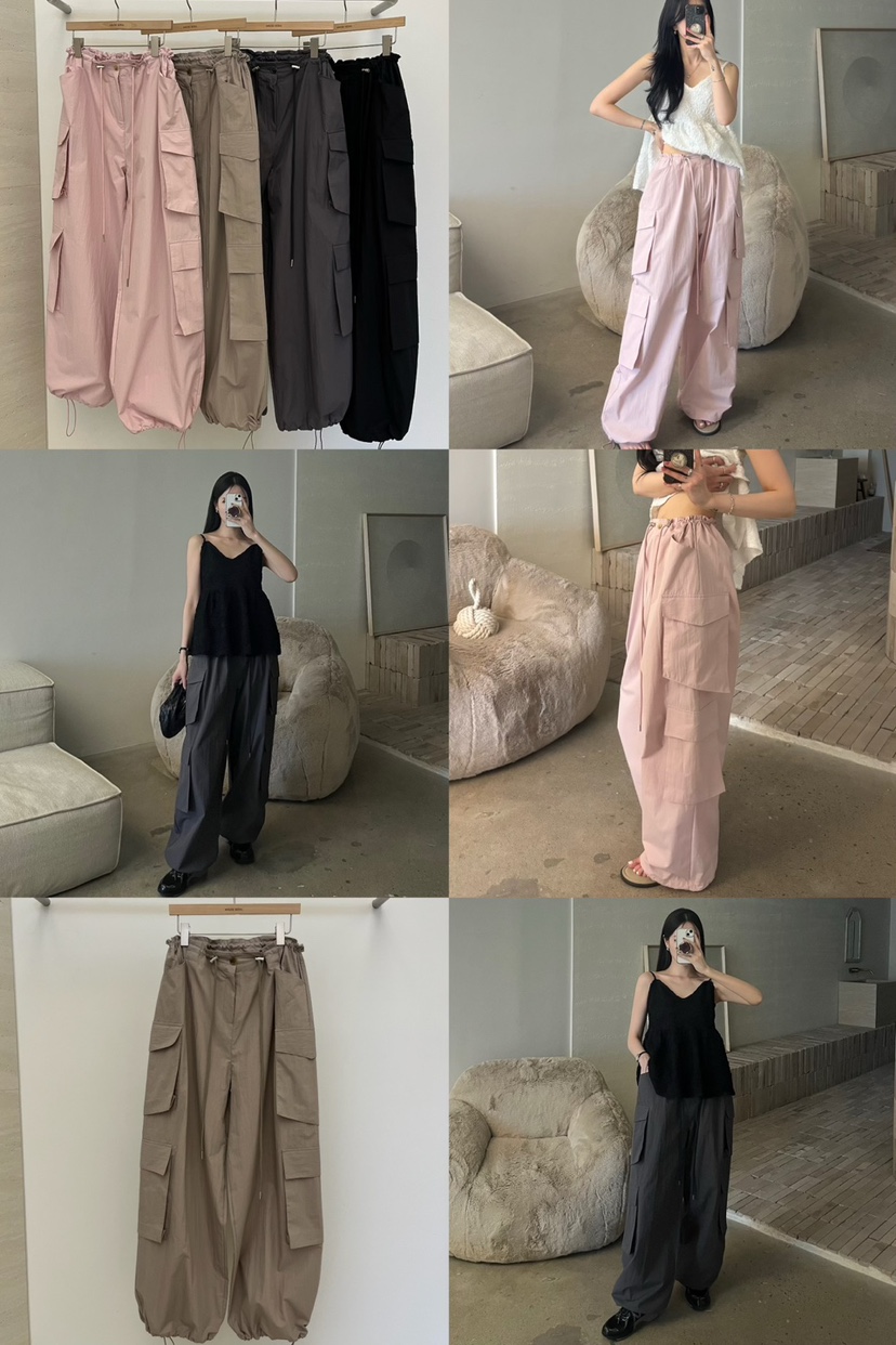 AMUSE SEOUL東大門代購女士新品熱賣人氣休閑時尚25春夏休閑褲AMUSE SEOUL休閑褲