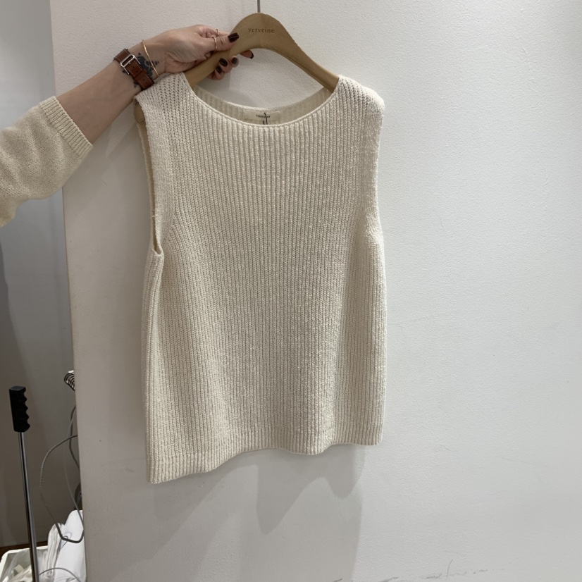 VERVEINE東大門代購女士新款休閑職業25春夏人氣吊帶背心棉質VERVEINE吊帶/背心