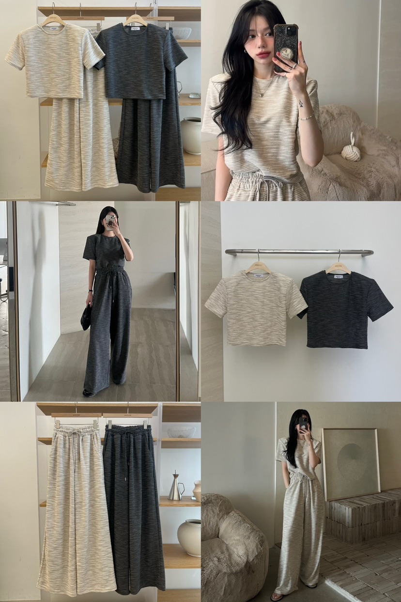 AMUSE SEOUL東大門代購女裝新款真品時尚熱賣人氣套裝兩件套AMUSE SEOUL套裝