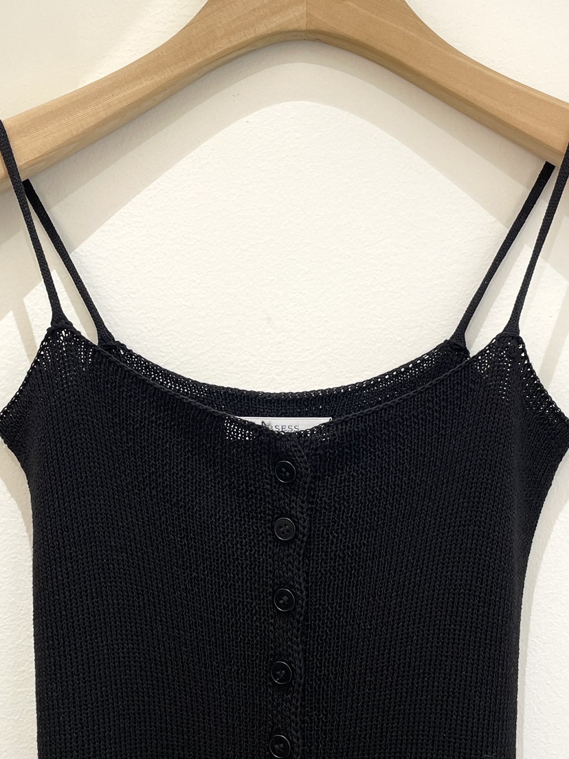 OBSESS東大門直郵女裝新品真品25春夏人氣吊帶背心緊身紐扣OBSESS/EARLY BIRD吊帶/背心